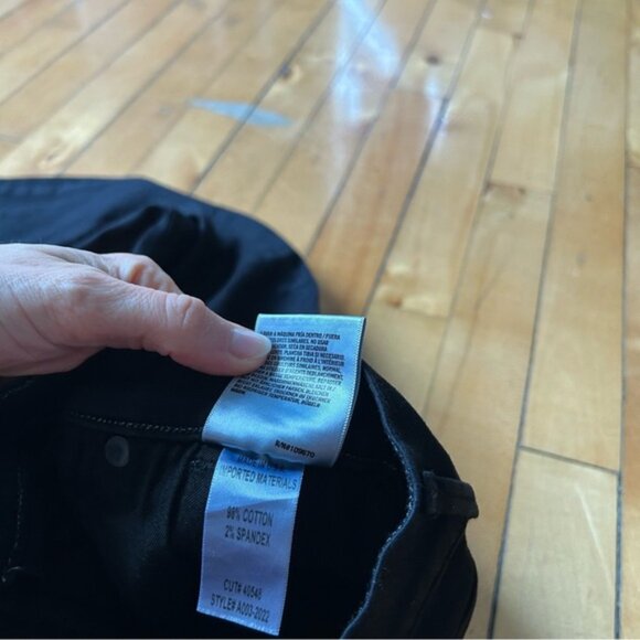 Citizens Of Humanity Sz 28 Black Classic Basic Skinny Denim Jeans - Picture 10 of 14